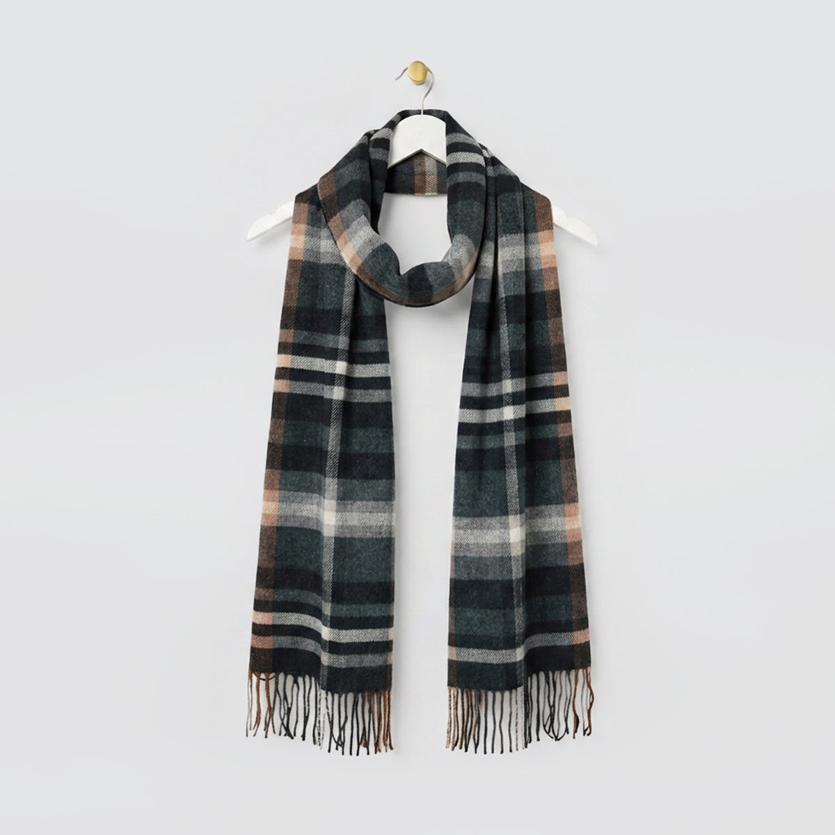 Tartan Style Winter Scarves