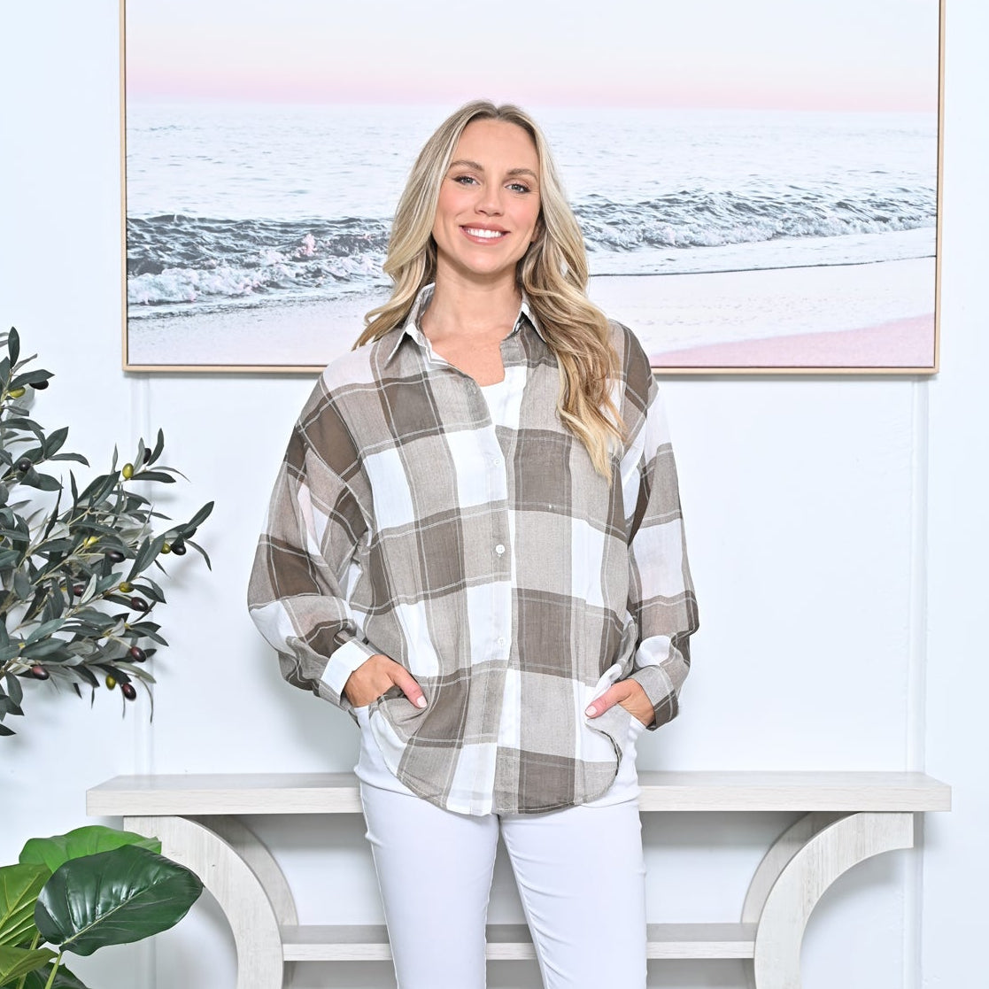 Checkered Cotton Shirts