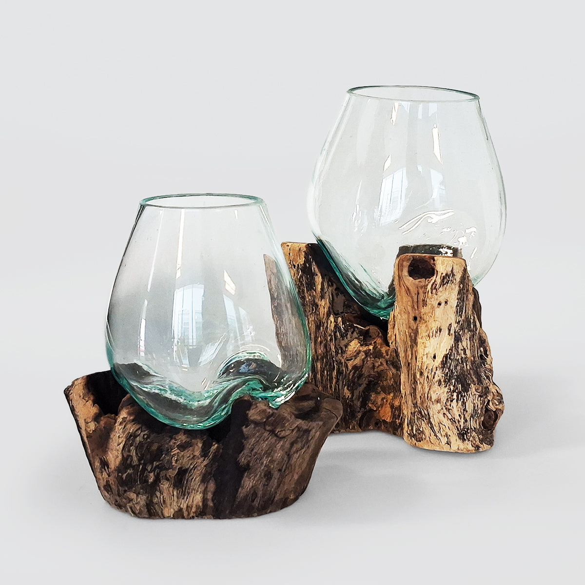 Teak Root Vases