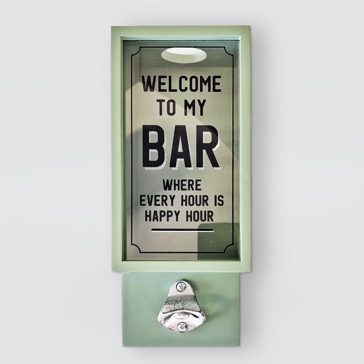 Hanging Bottle Opener - Welcome To My Bar