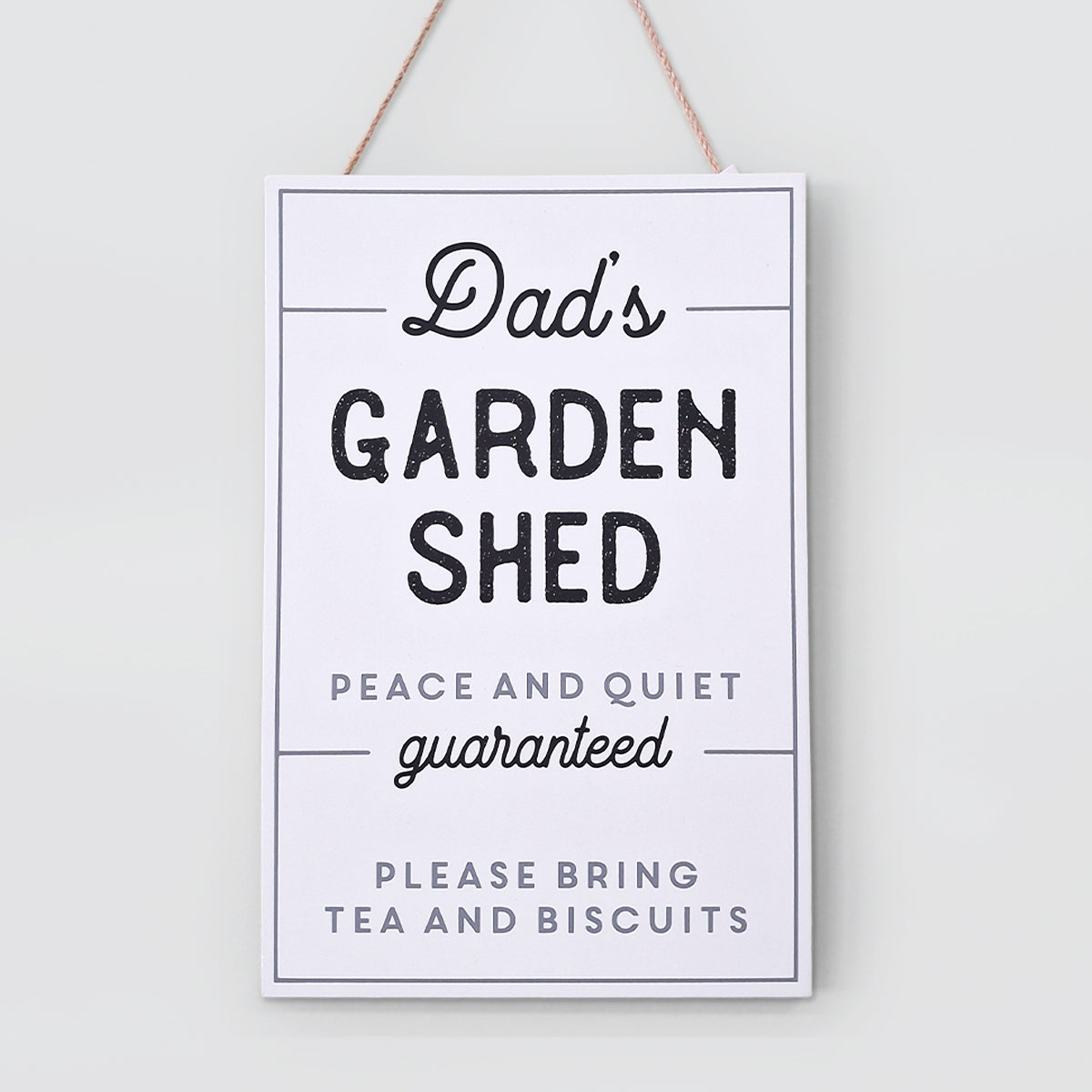 Plaque - Dad's Garden Shed