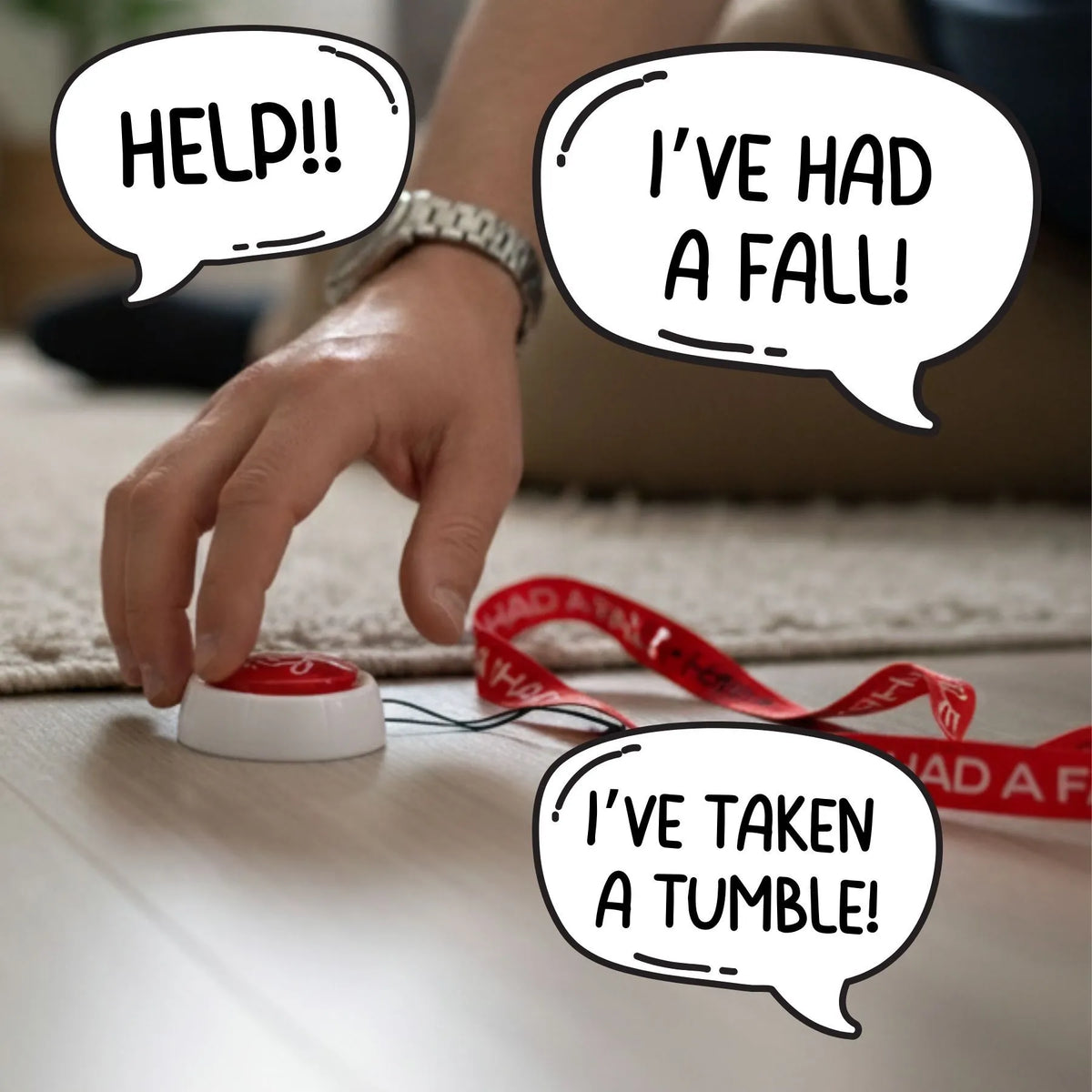 Fun Button - Ive Had A Fall