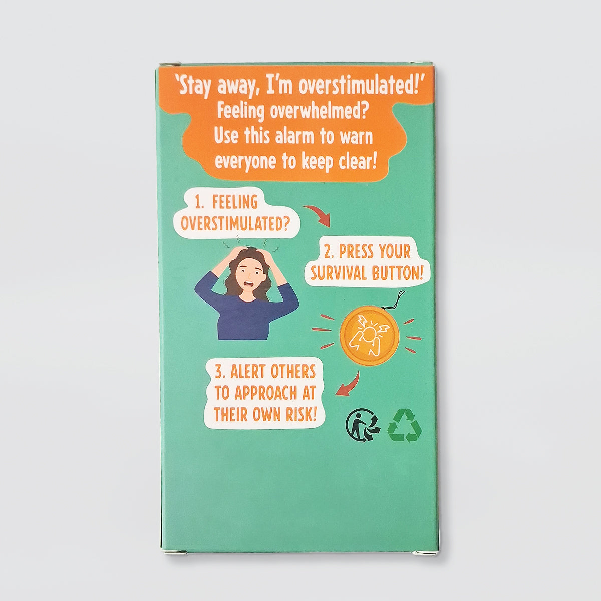 Fun Button - Im Overstimulated!