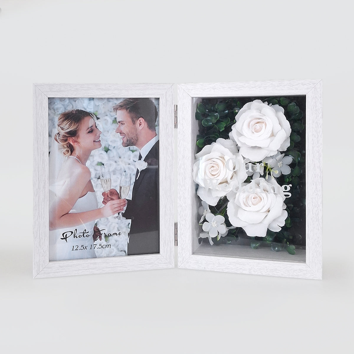 Foldable Double Wedding Frame - 5x7