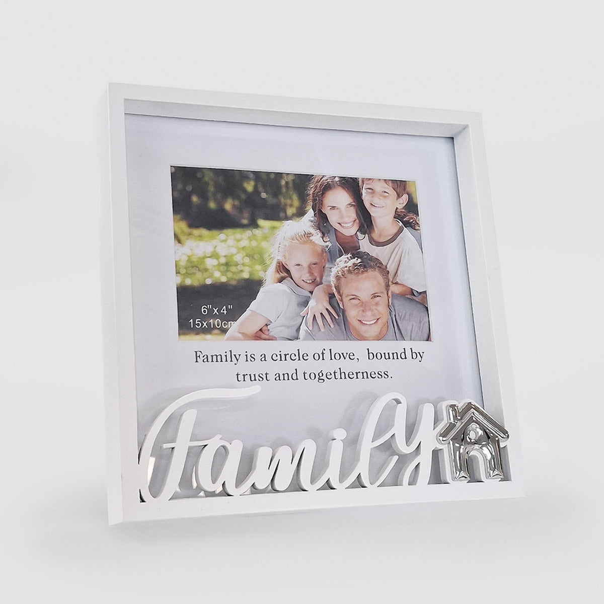White Family Frame