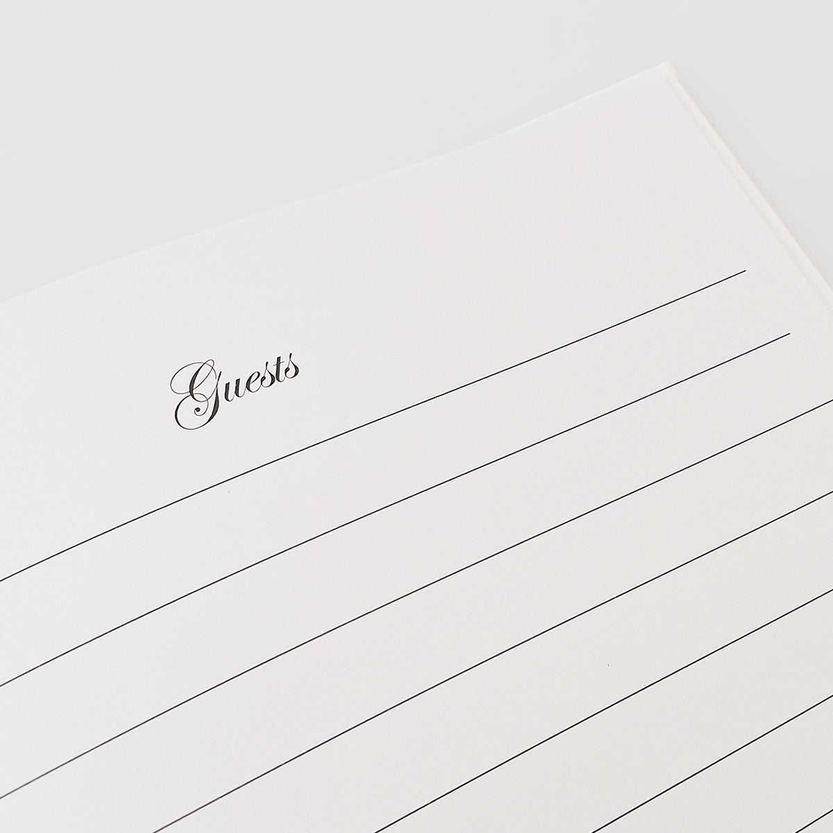 Floral Wedding Guest Book - Our Wedding