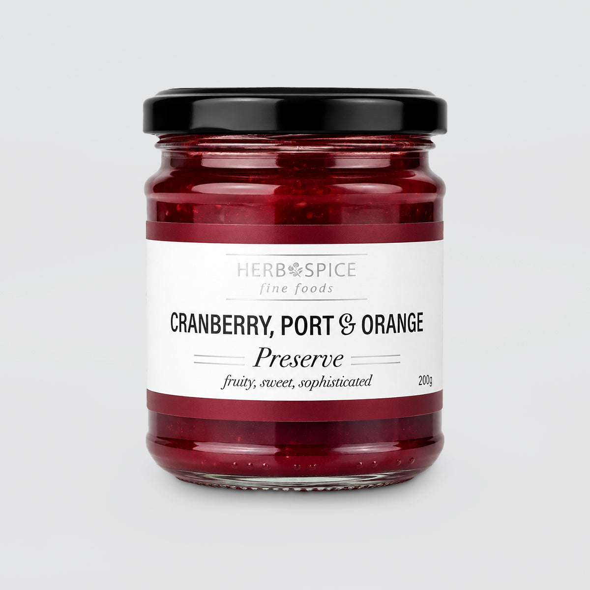 Cranberry, Port & Orange Preserve