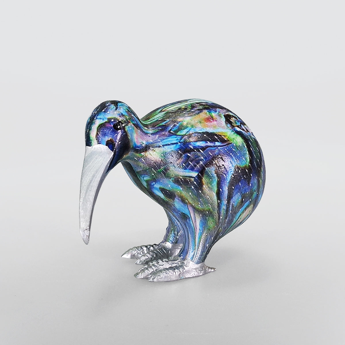 Resin Kiwis - Paua Style Decor