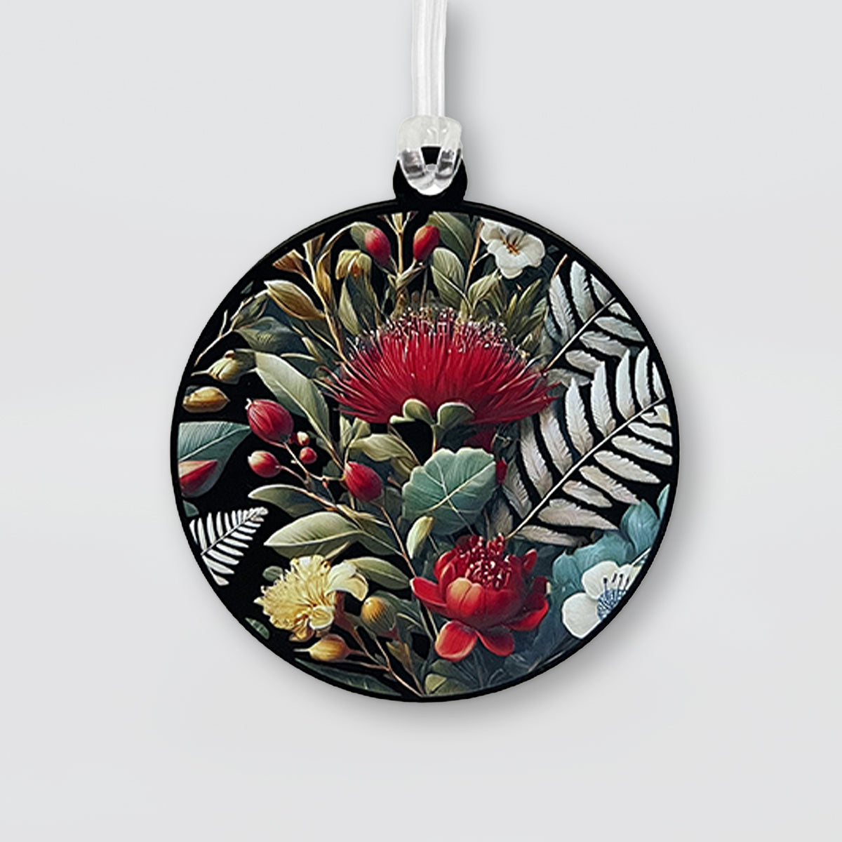 NZ Luggage Bag Tag - Pōhutukawa