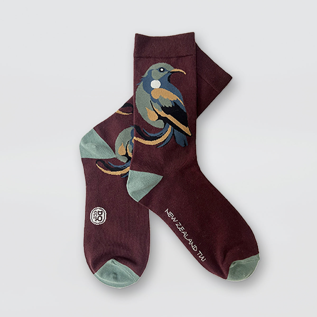 Kiwiana Socks - Tūī