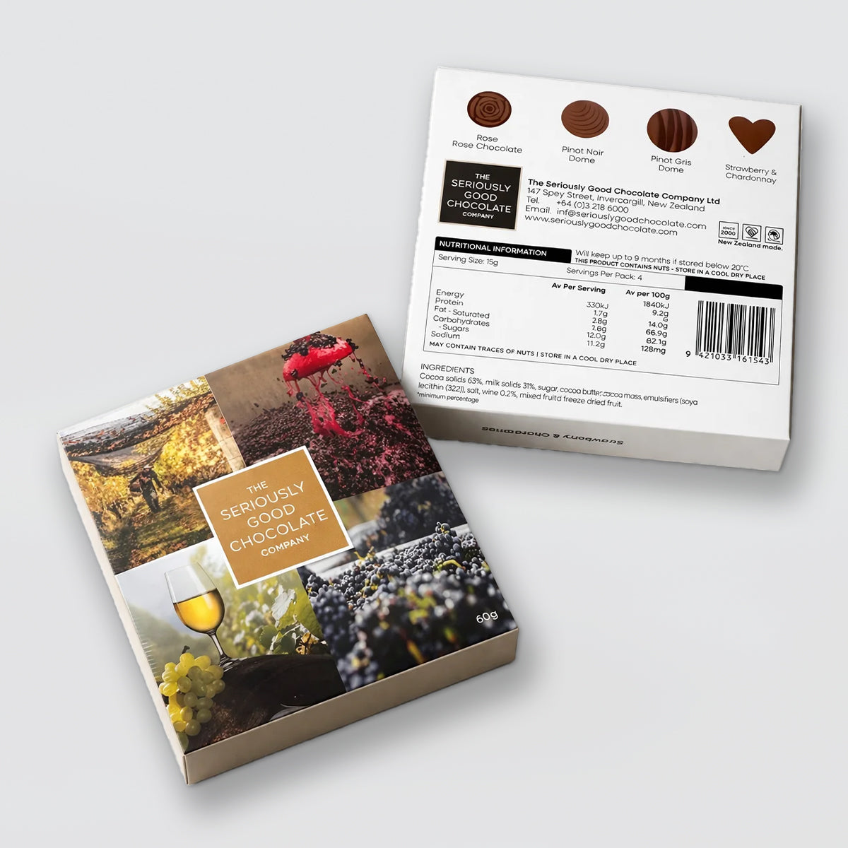 Seriously Good Chocolate Co. - Wine Flavoured 4pk