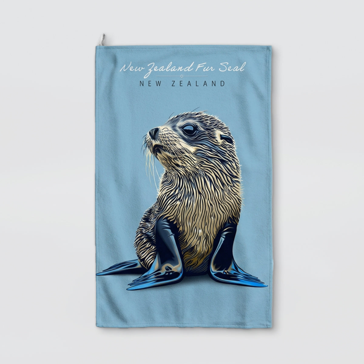 Tea Towel - Blue Seal