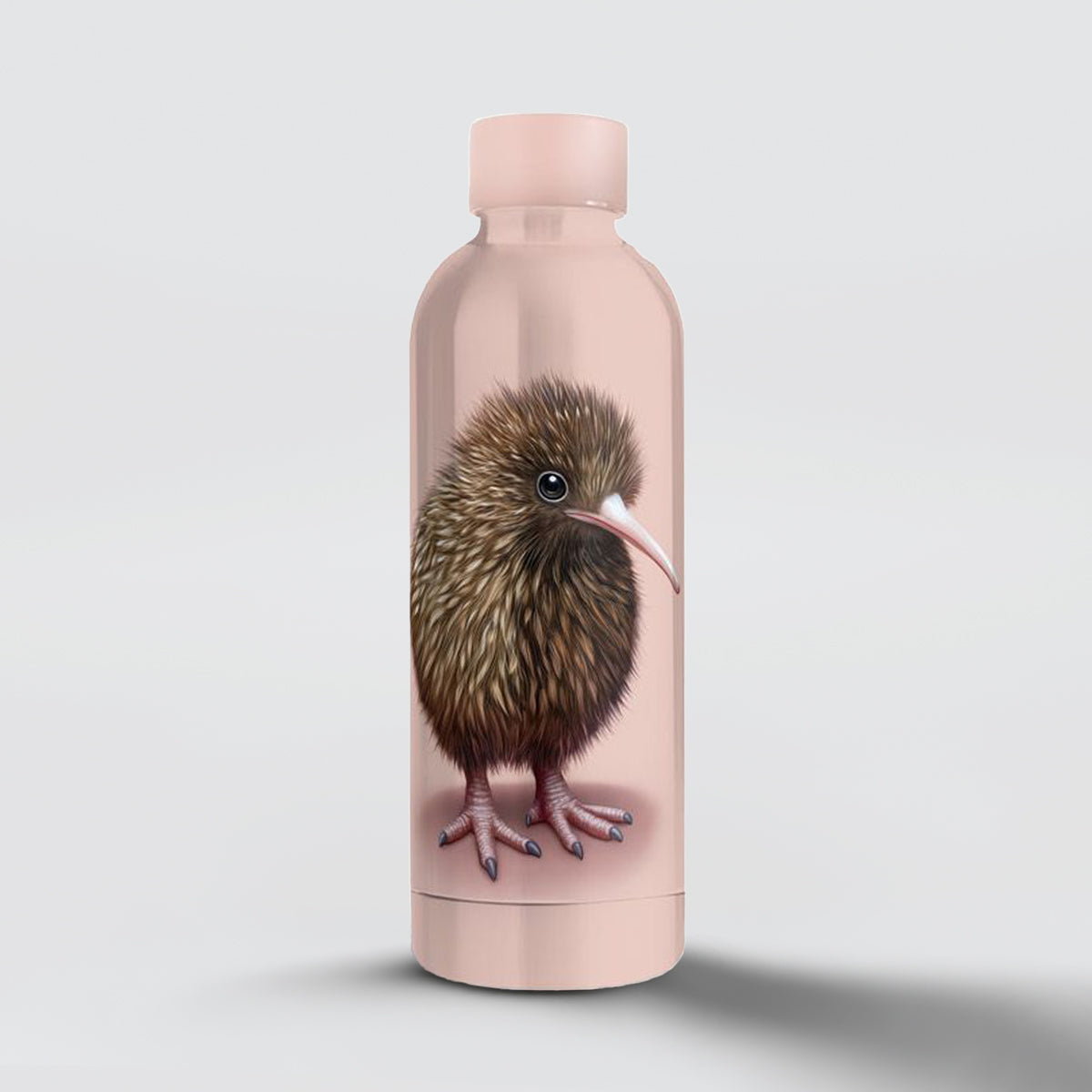 Insulated Metal Drink Bottle - Pink Kiwi