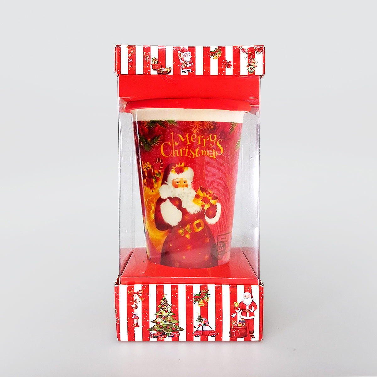 Christmas Travel Mug - Santa With Gifts