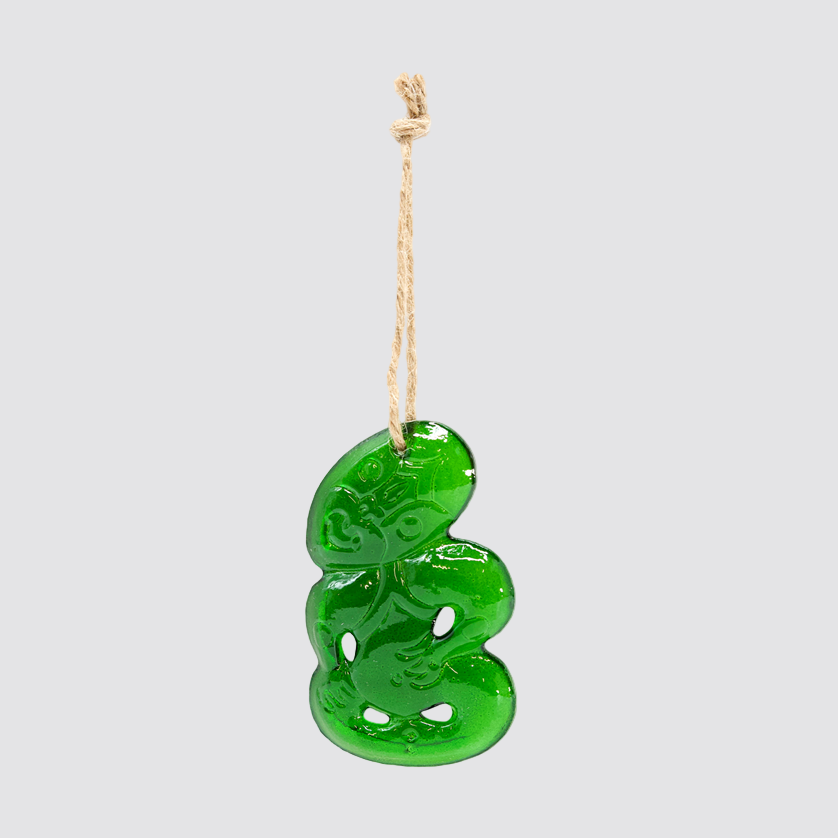 Green Glass Tikis