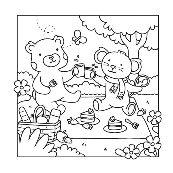 My Cosy Life - 'Lovelies' Colouring Book