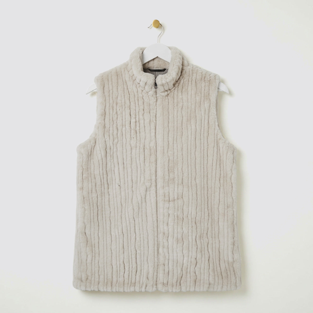 Faux Fur Vest - Long