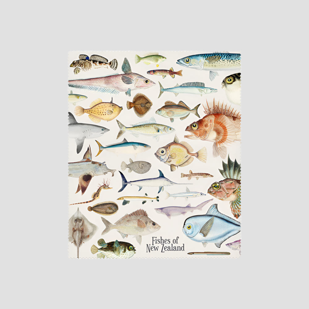 Microfibre Lens Cloth -'Fishes Of NZ'