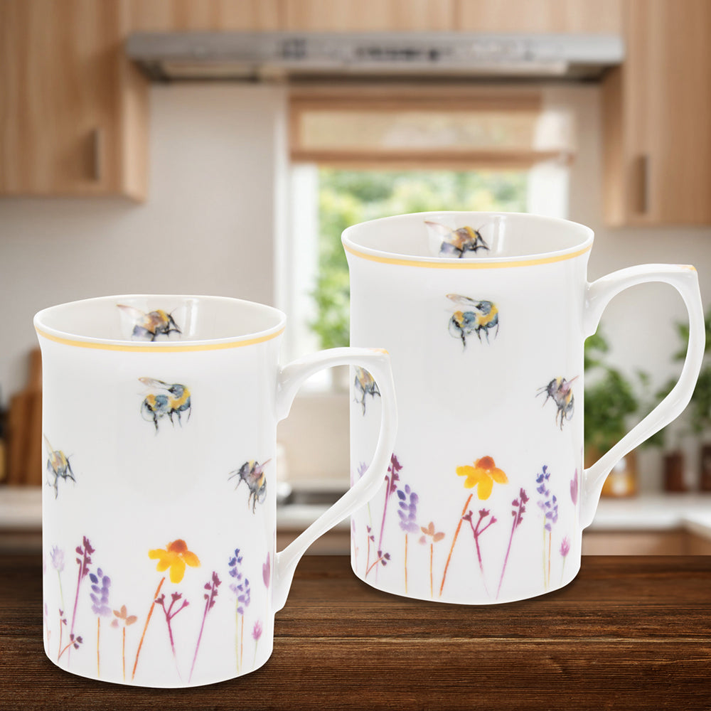 Busy Bees Mugs Set/2