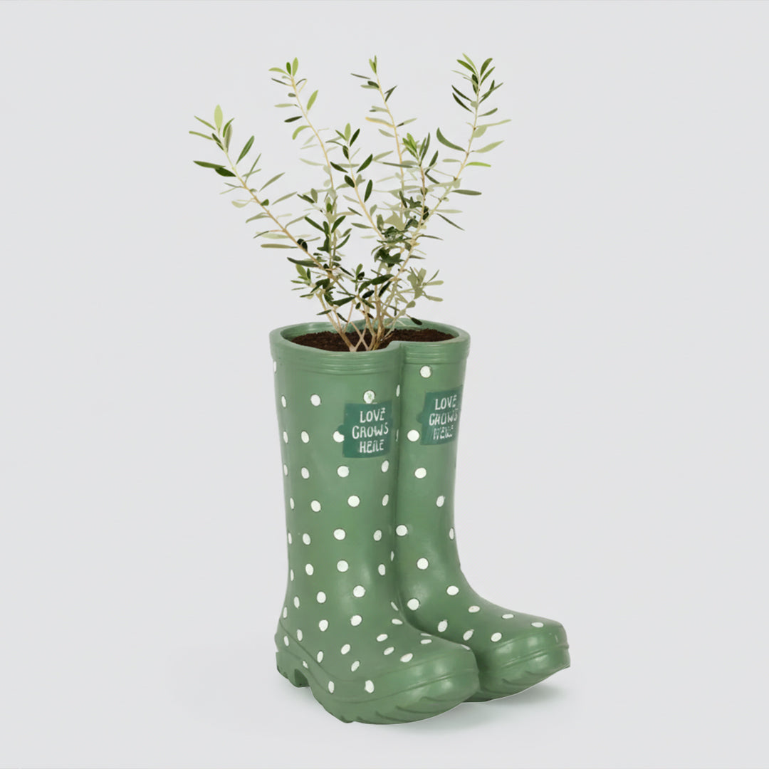 Planter Boot - 'Green Welly'