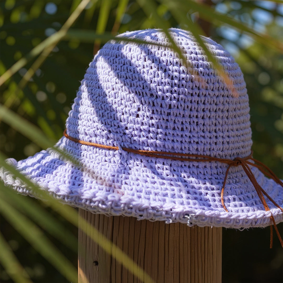Crochet Hats W/ Tie