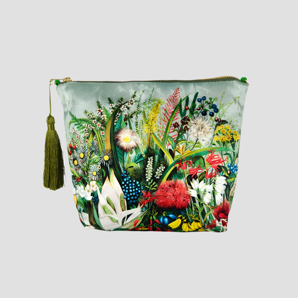 Cosmetic Bag - 'Native Flowers'