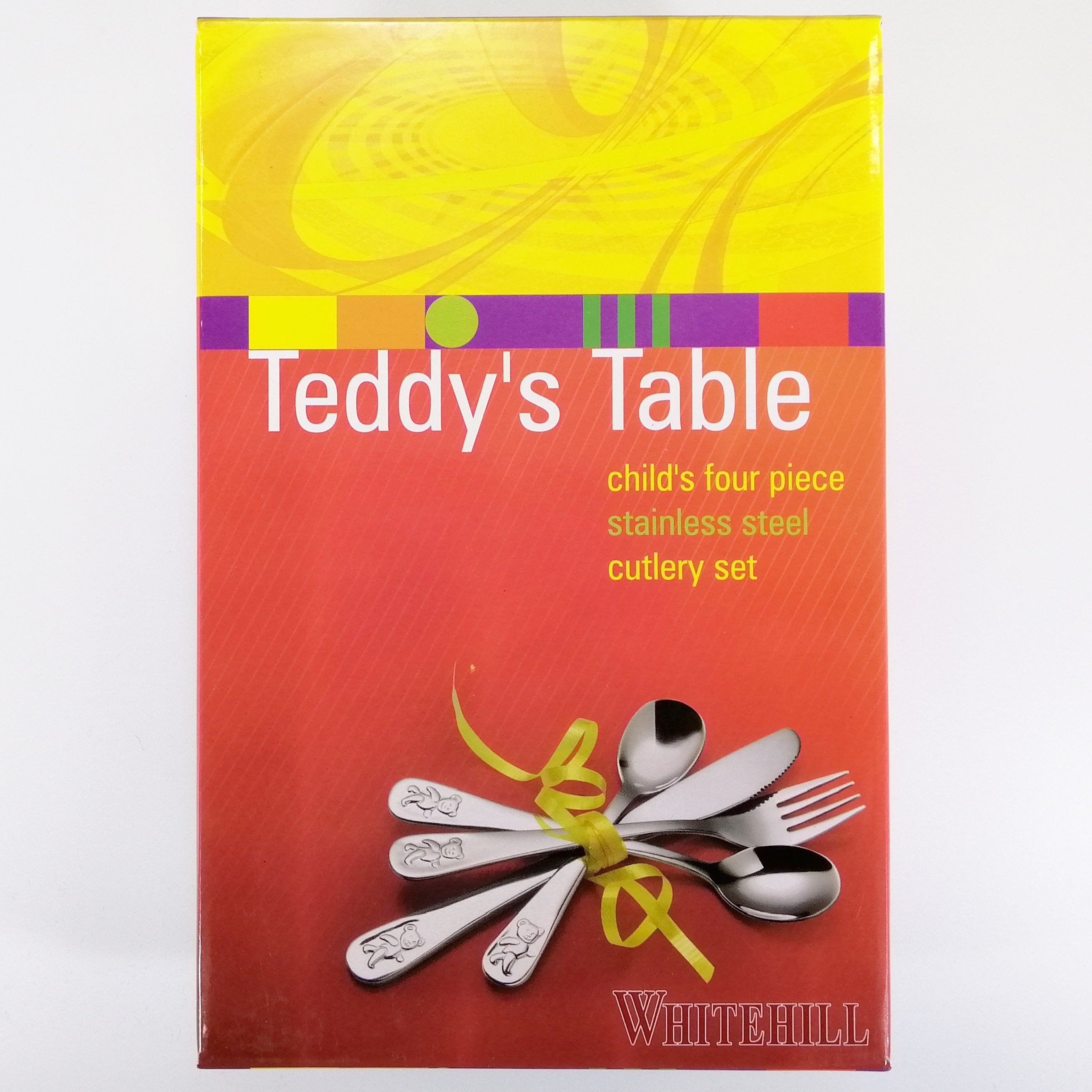 Whitehill - Children's Teddy Cutlery Set