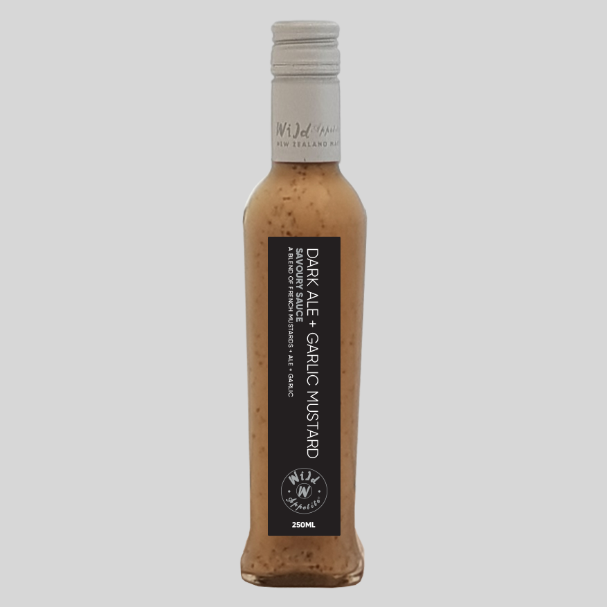 Wild Appetite - Dark Ale and Garlic Mustard Sauce - 250ml