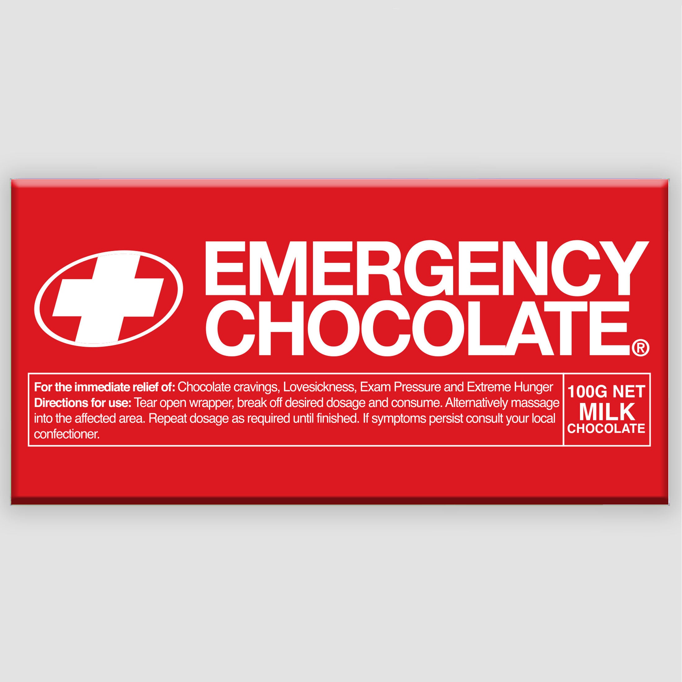Bloomsberry & Co 'Emergency' Milk Chocolate Bar