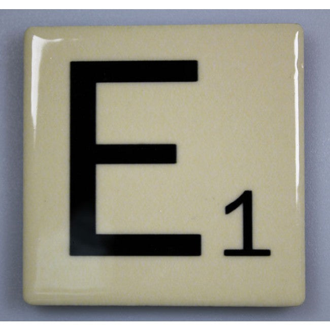 Magnetic Scrabble Letter - "E"