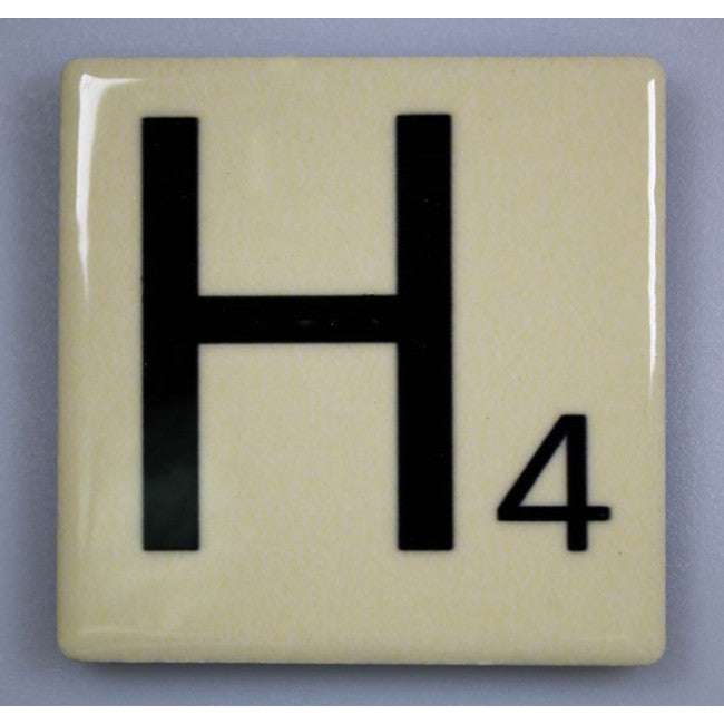 Magnetic Scrabble Letter - "H"