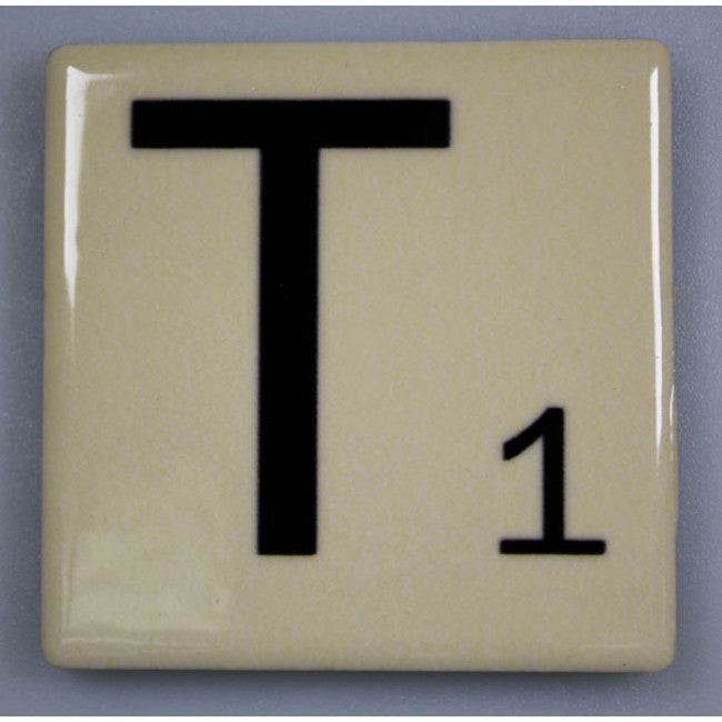 Magnetic Scrabble Letter - "T"