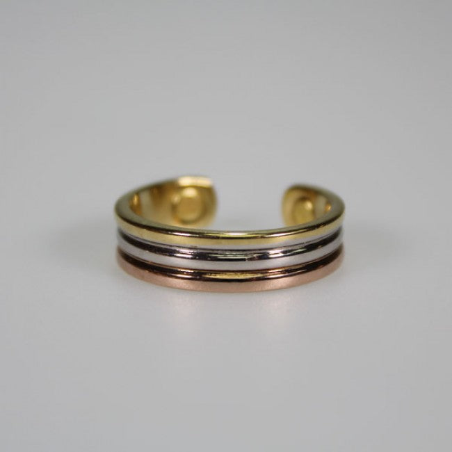 Kia Ora 3 Colour Copper Magnetic Ring