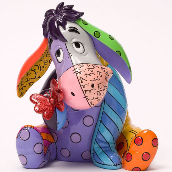 Britto - Disney - Eeyore with Butterfly Figurine