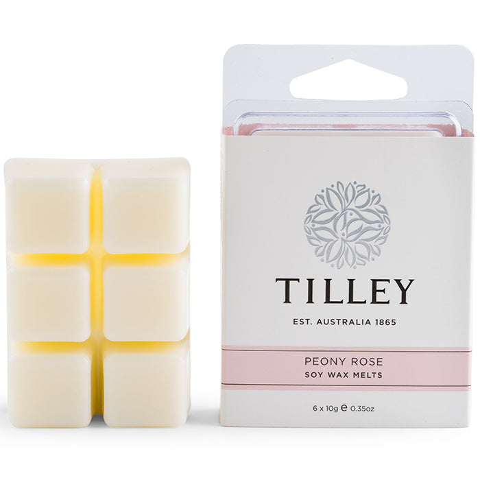 Tilley - Soy Fragrance Melts - Peony Rose