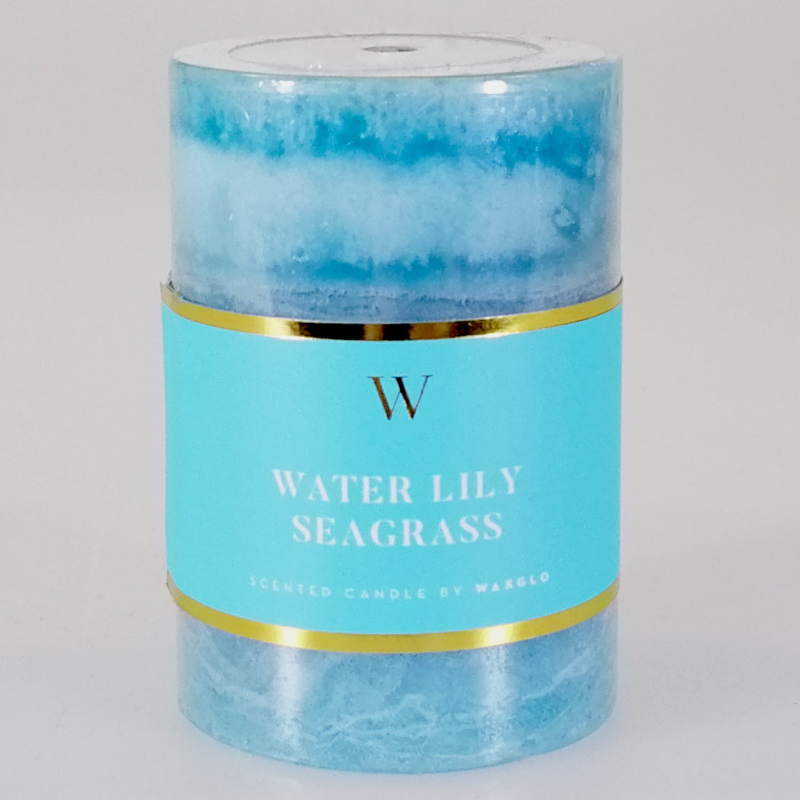 Scented Candle - 7.5 x 5cm - Waterlily and Seagrass