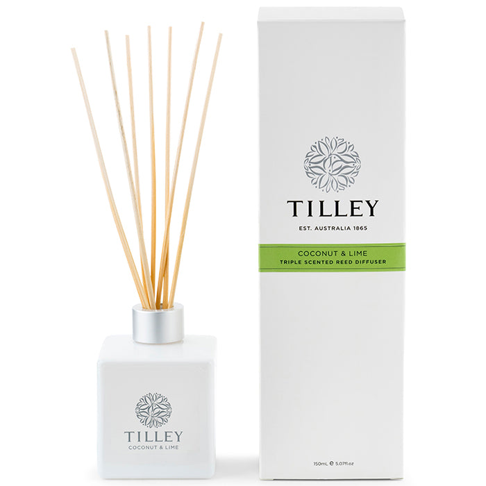 Tilley Reed Diffuser - Coconut and Lime - 150ml