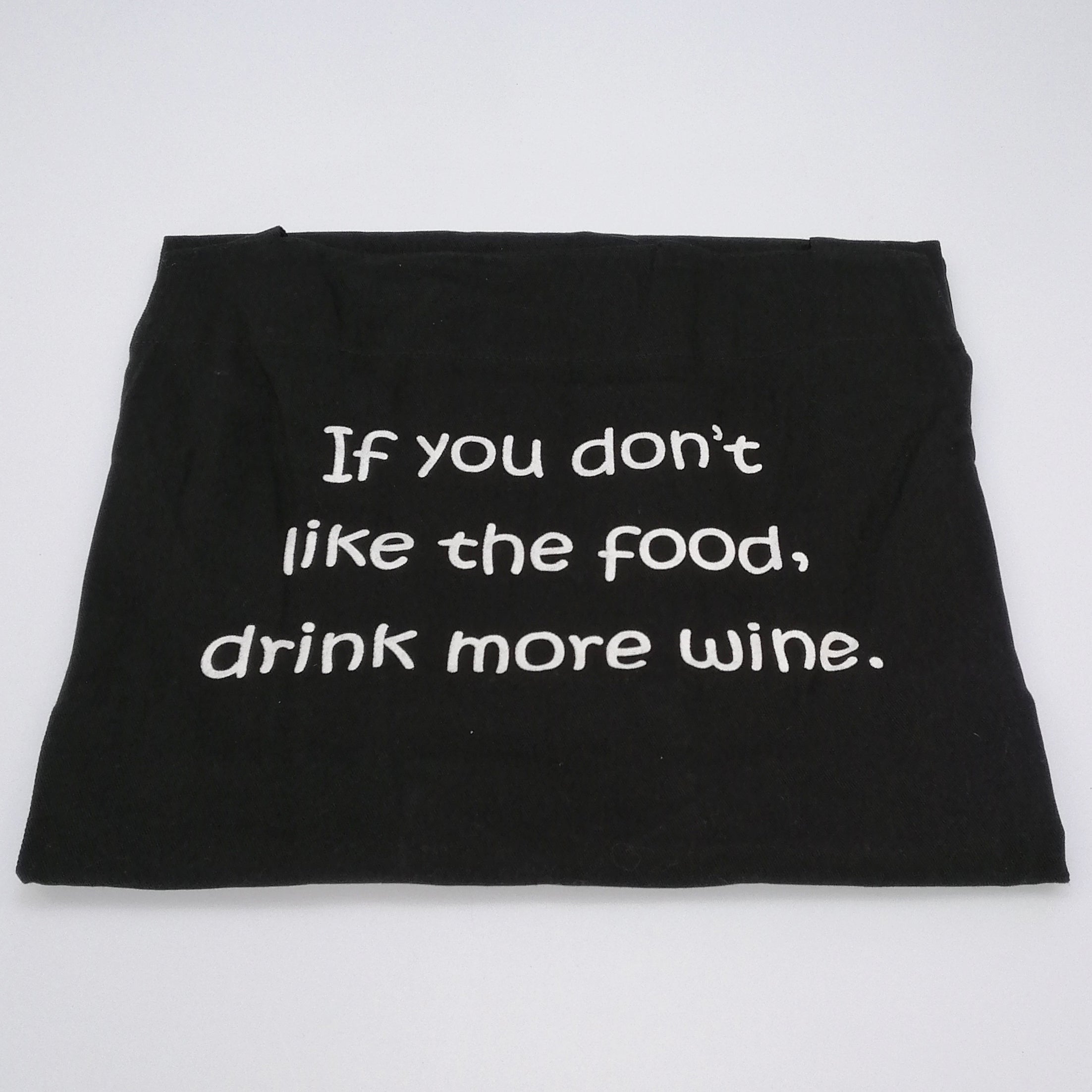 If You Don't Like The Food...' Apron - Black