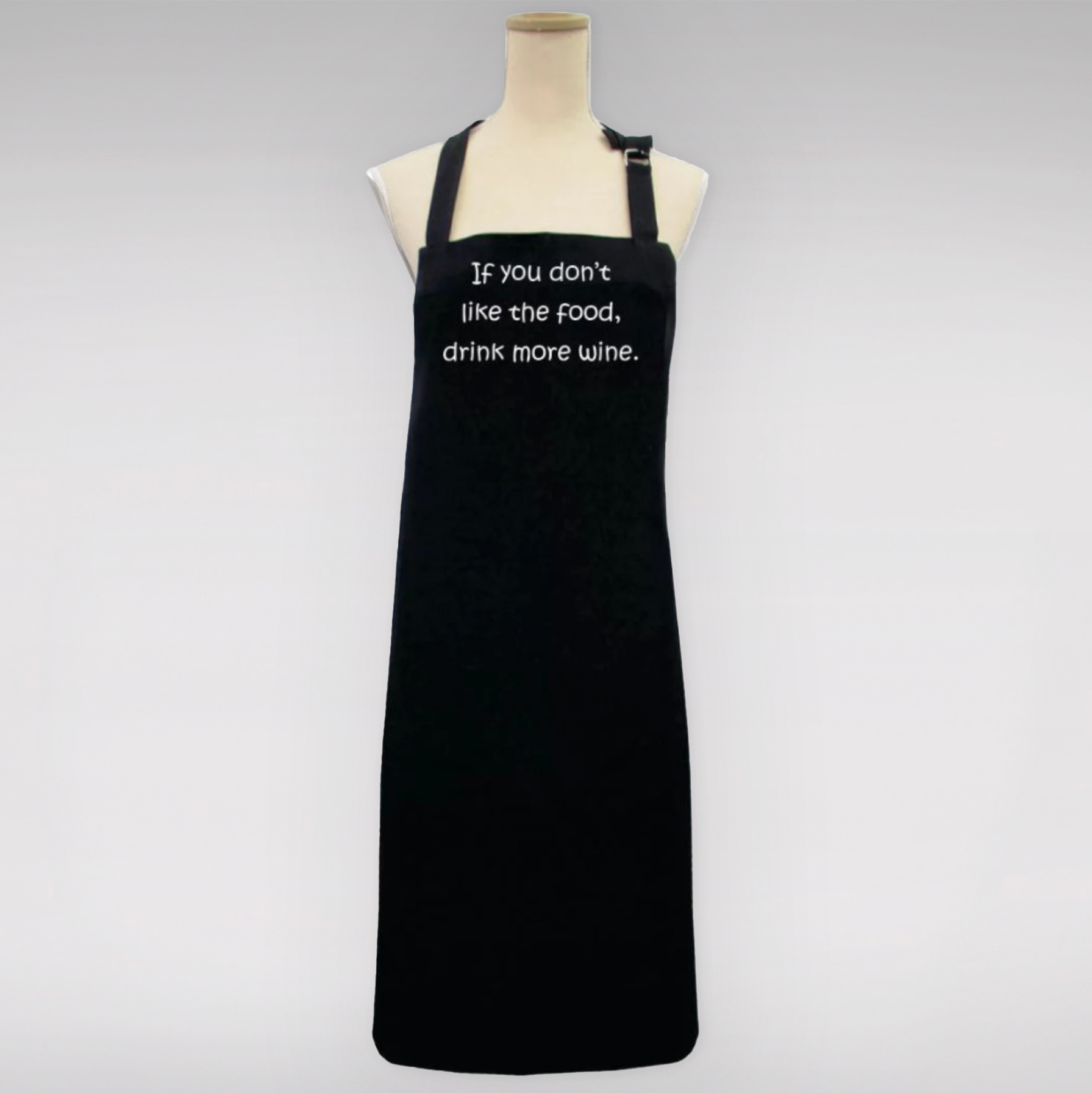 If You Don't Like The Food...' Apron - Black