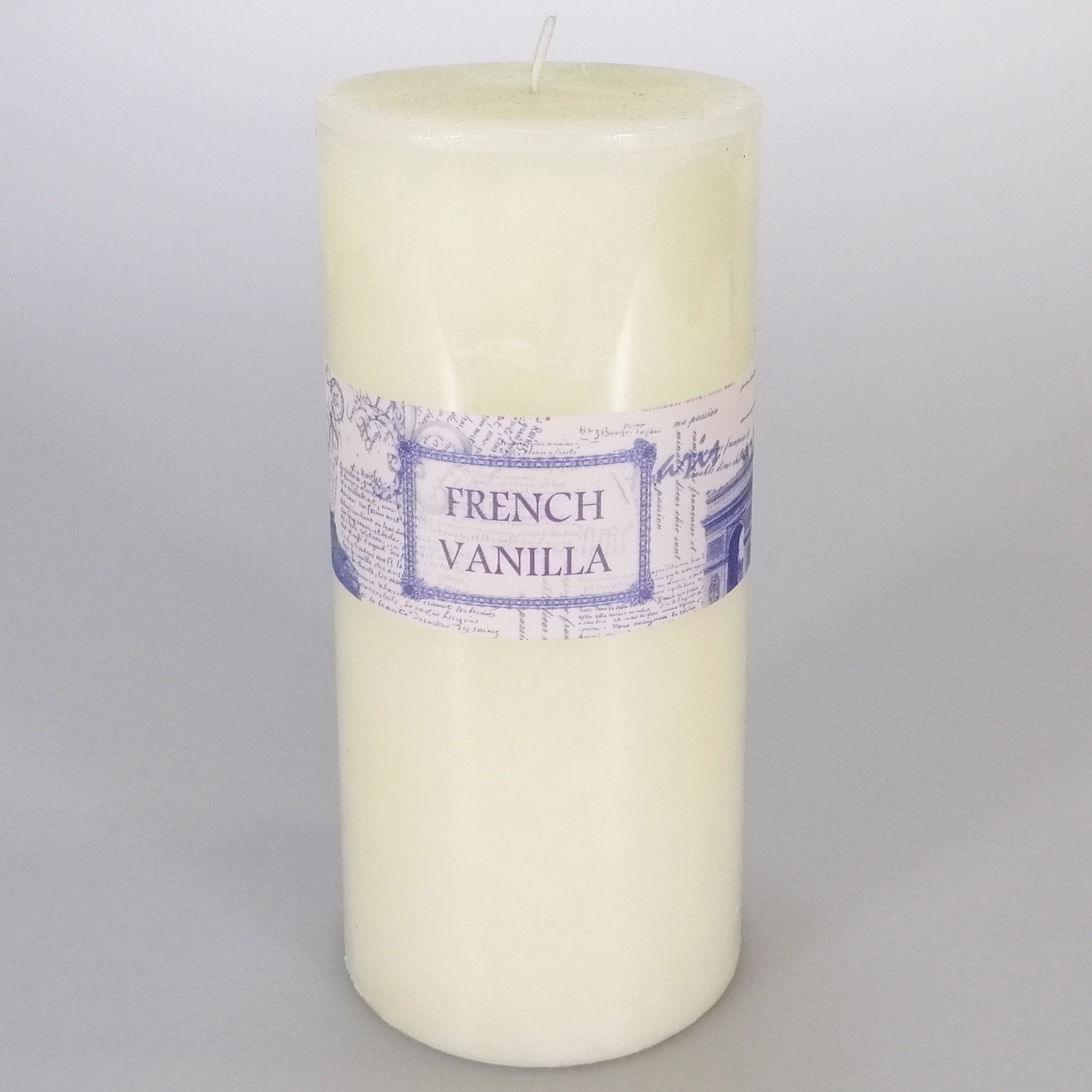 Scented Candle - 7 x 15cm - French Vanilla