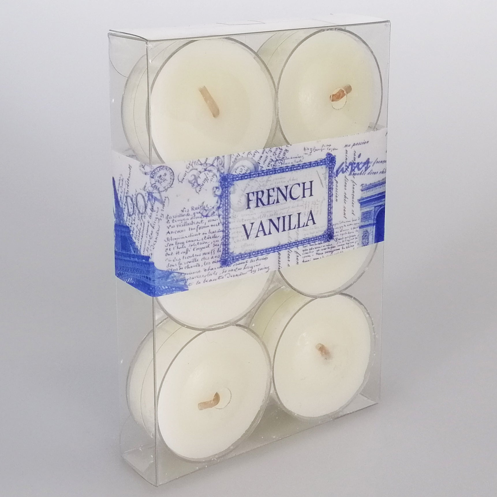 Scented Tealights - French Vanilla - 6 Pack