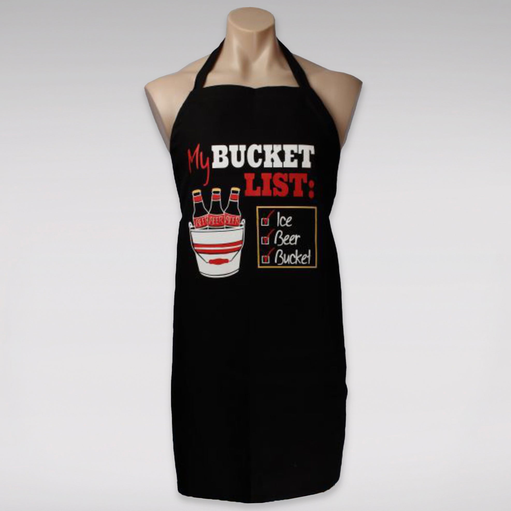 BBQ Apron - 'My Bucket List'