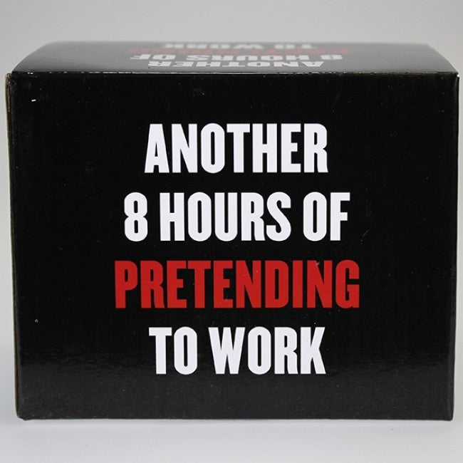 Boxed Mug - 'Another 8 Hours of Pretending to Work'