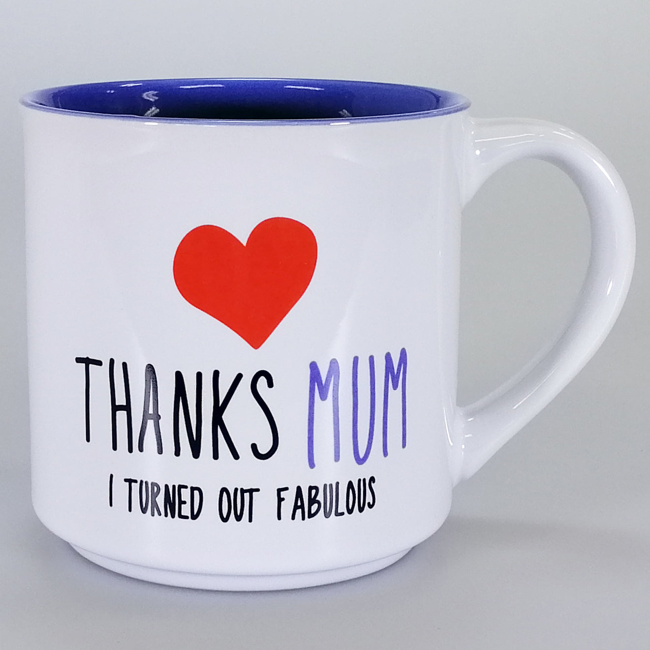 Boxed Mug - 'Thanks Mum'