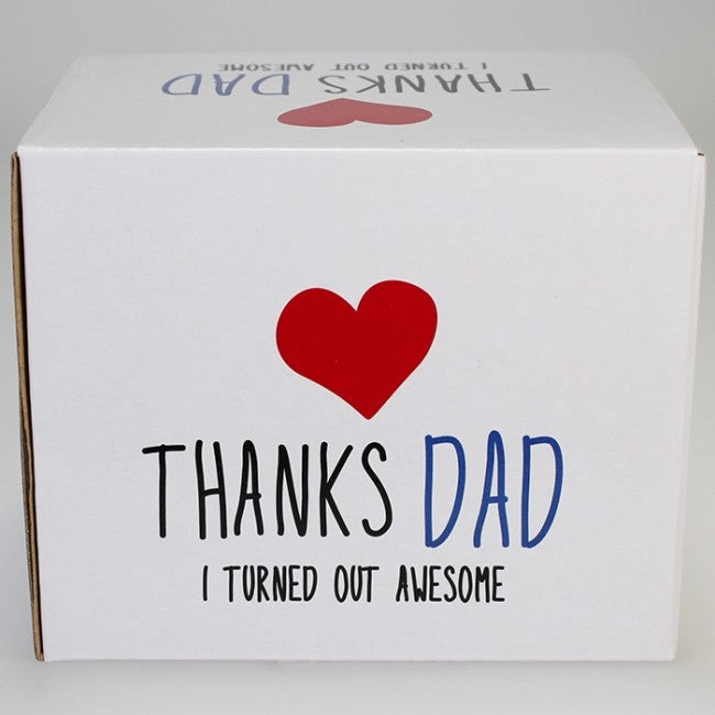 Boxed Mug - 'Thanks Dad...'