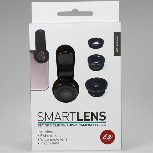 3 Pack of Clip-on Phone Lenses for Smartphone