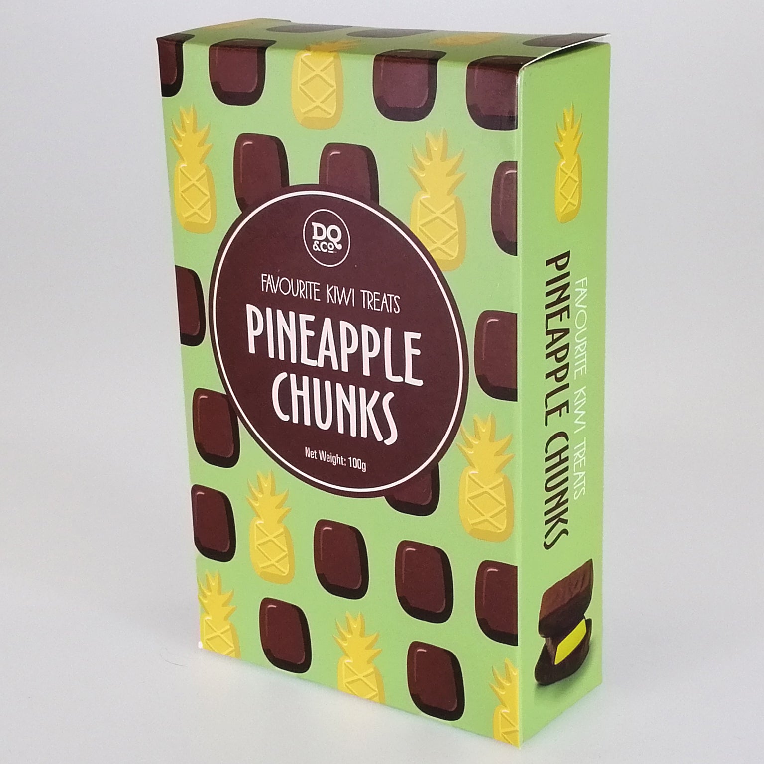 Boxed Pineapple Chunks 100g