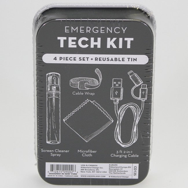 Emergency Tech Kit - Handy Accessories in a Handy Tin