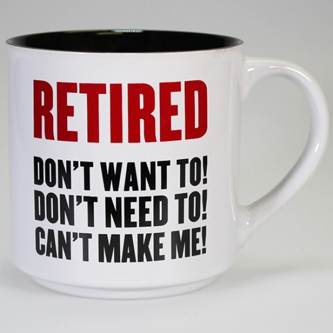 Boxed Mug - 'Retired'