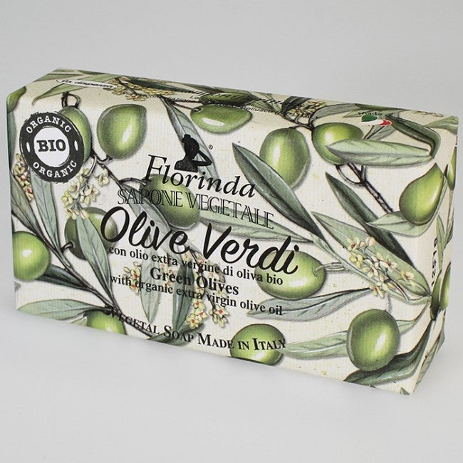 Florinda Italian-made Soap - Green Olive - Large